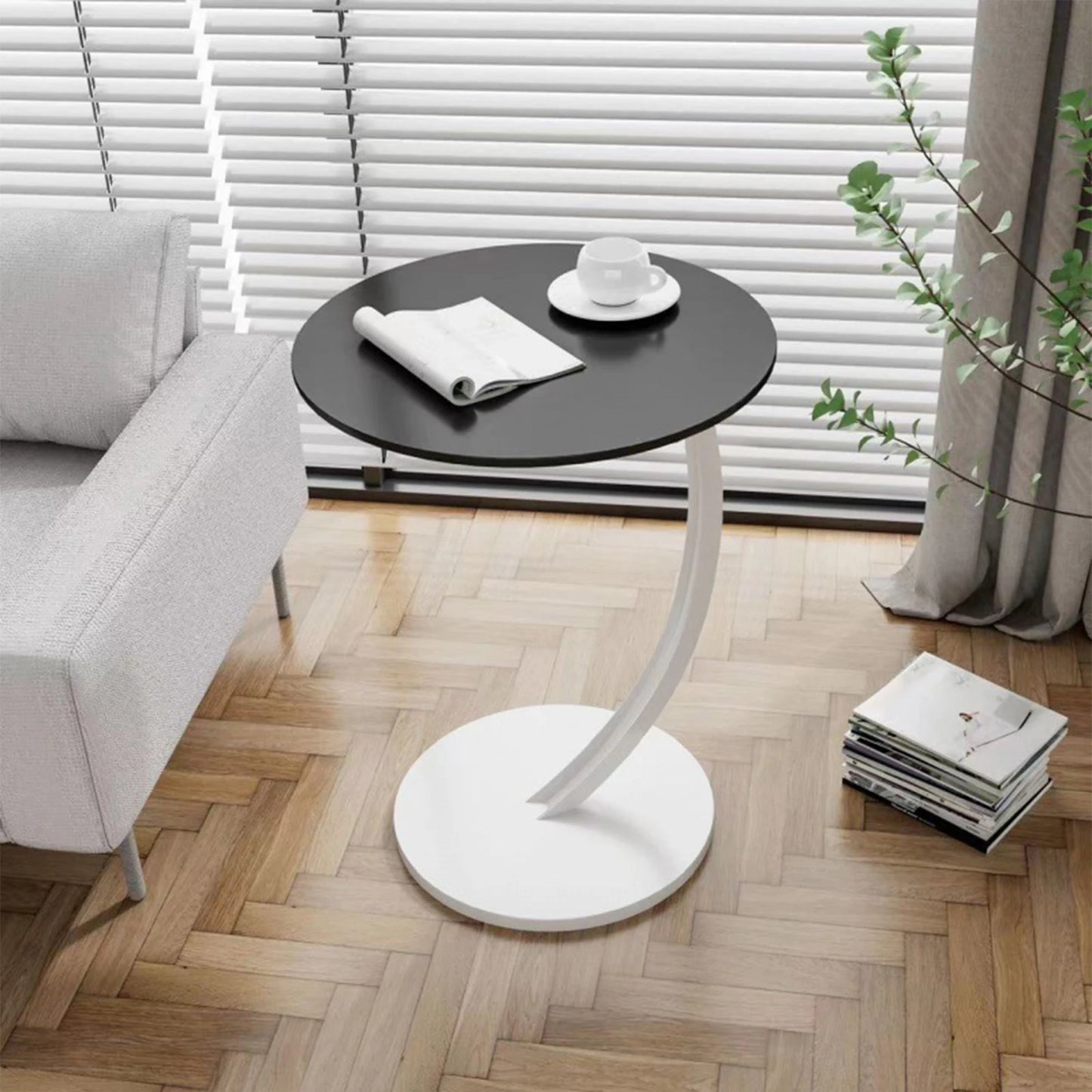 Side Table Sofa Side Cabinet Small Coffee Table Modern Simple Living Room Home Side Table Storage Corner Table Bedside Balcony