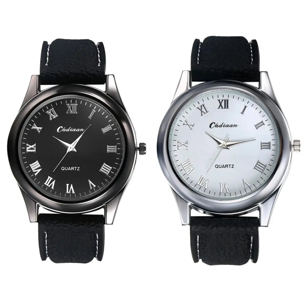 Lancard Simple Fashion Men's Quartz Wrist Watches Roman Scale Round Case Men's Cigarette Lighter Watch USB Charging male clock