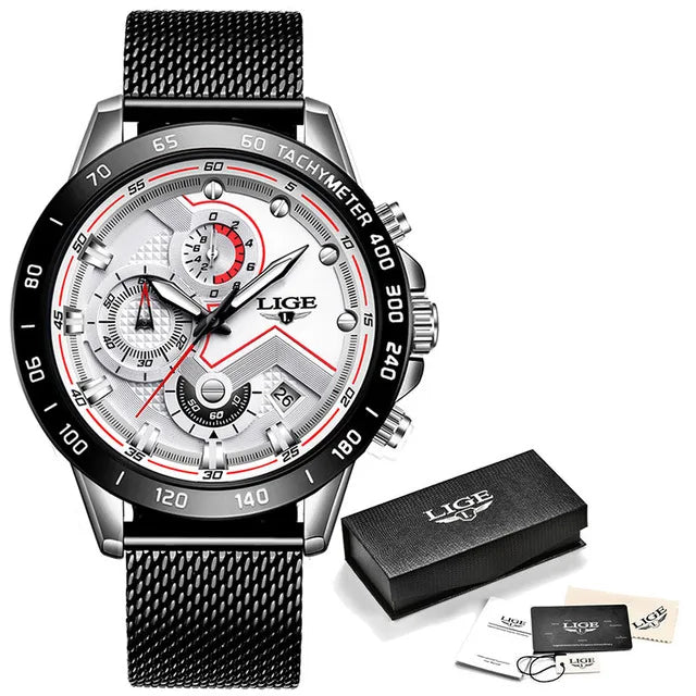 LIGE Luxury Fashion Women‘s Watches Waterproof Casual Quartz Ladies Watch for Women Dress Ladies Wristwatches Relogios Feminino