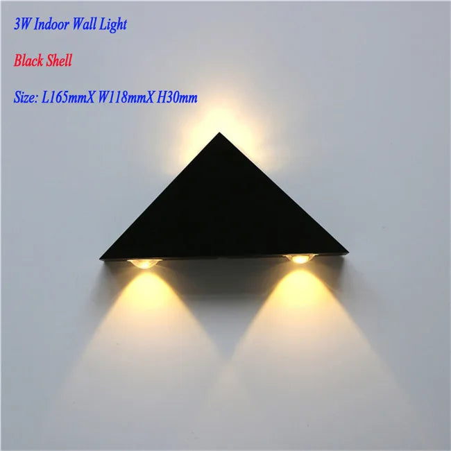 LED Indoor Lighting Wall Lamp Modern Home Lighting Decoration Sconce Aluminum Lamp AC 85-265V For Bath Corridor