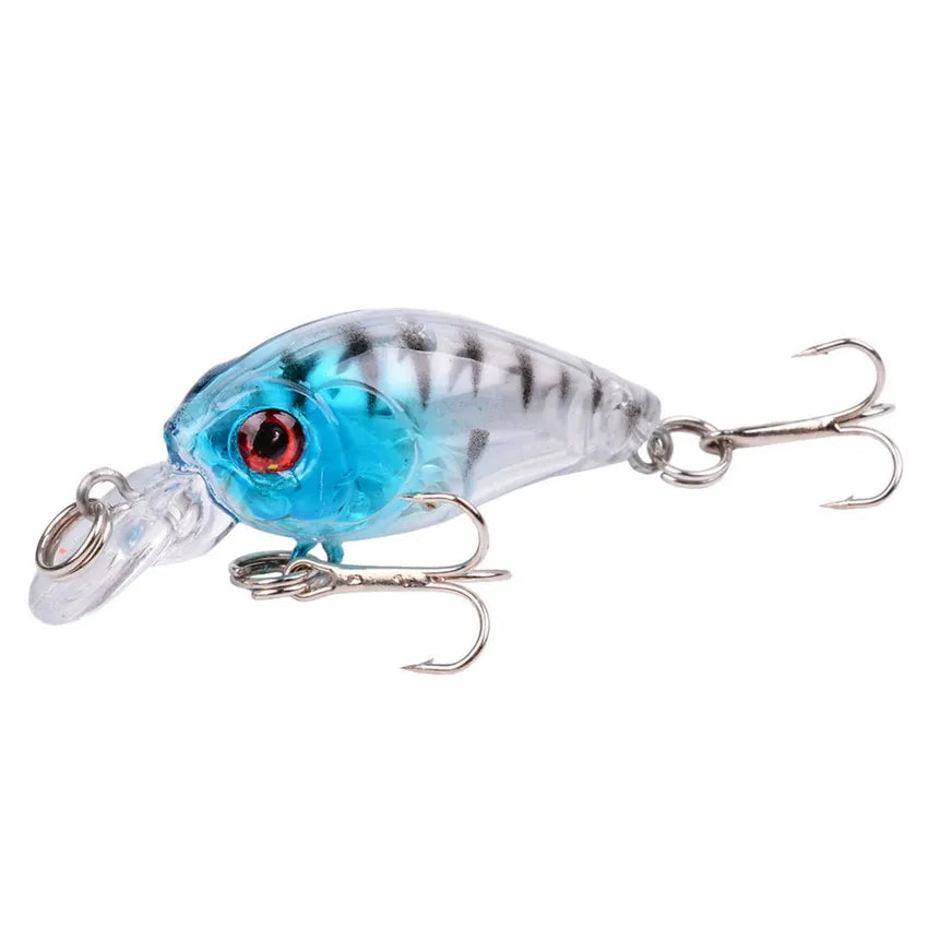 45mm 3.5g Crankbait Fishing Lure Artificial Hard CrankBait Bass Fishing wobbler Japan Topwater Minnow Fish Lures