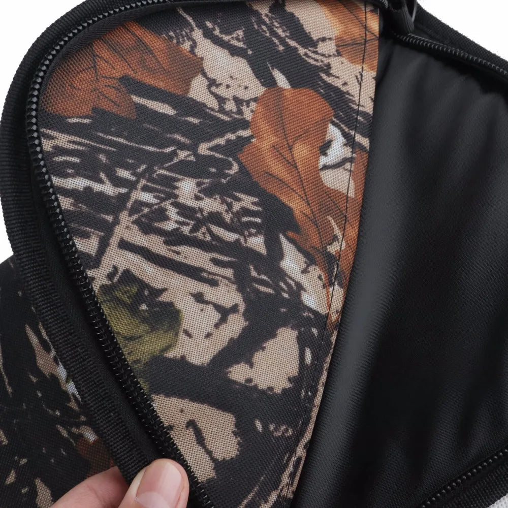 Tourbon Hunting Camo Shotguns Case Gun Range Slip Padded Protection Bag Carry Heavy Duty 128CM Nylon Gun Accessories