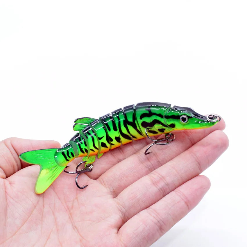5inch/8inch Pike Fishing Lure Swimbait Life-like Fish Catfish Culter Fish Sea Bass Muskie Bait Hunting Outdoor Sports Product