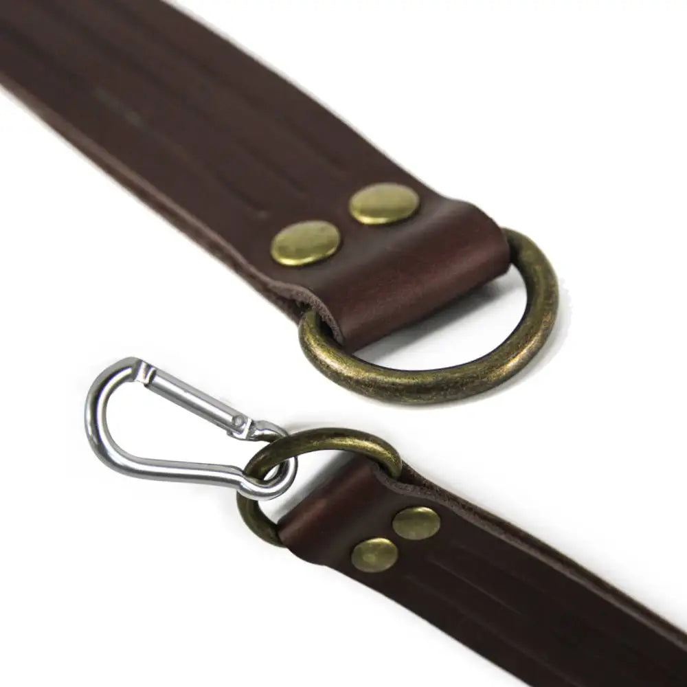 Hunting Decoy Hanger Birds/Duck Carrier Leather Game Carrier Strap 8 Loops Outdoor Hunting Equipment Accessories
