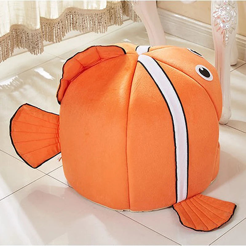 Cats Sleeping Bed Pet Products Cave Hammock For Basket Nest Small Dogs Accessories Townhouses Lovely Fish Kitten Winter Tent