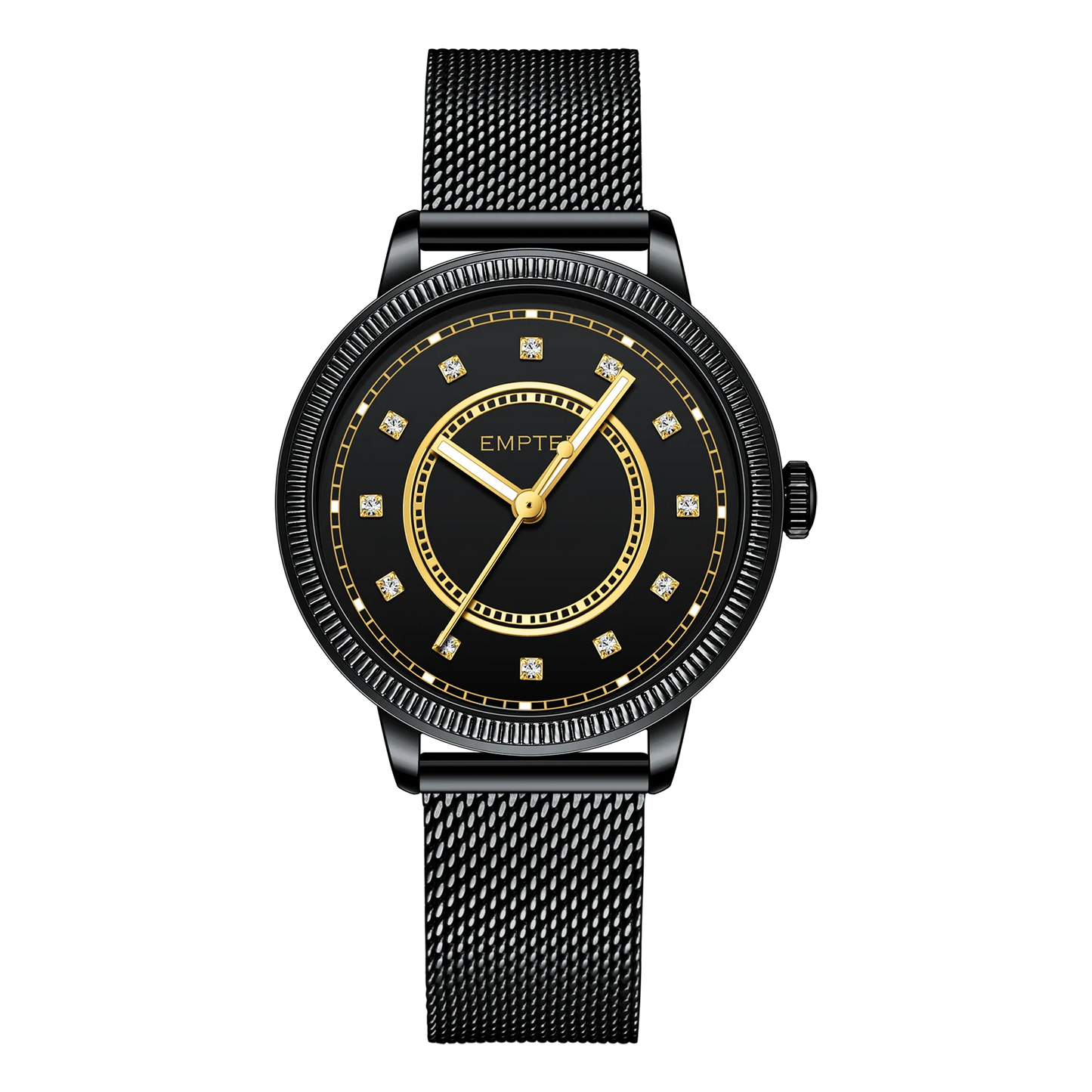Womens Watches Crystal Accented Dial Ladies Watches for Women Waterproof Analog Classic Fashion Dress Quartz Womens Wrist Watch