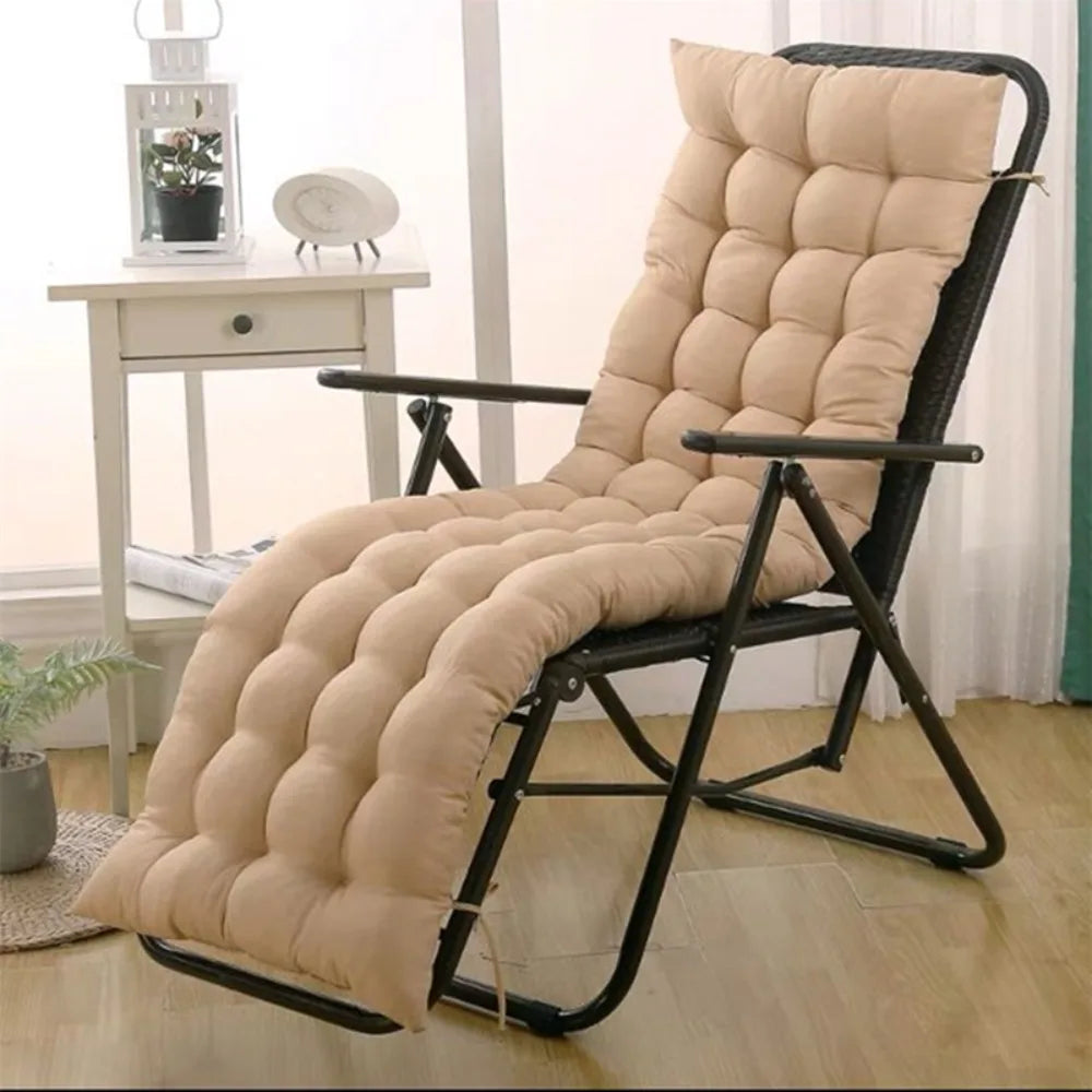 Rocker Chair Cotton Cushion Four Seasons Thick Bench Cushion Replacement Cotton Garden Outdoor Chair Cushion