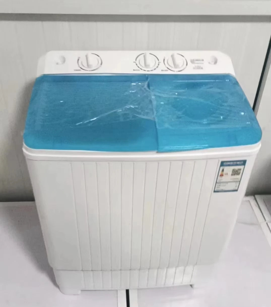 Hot Sale Semi Automatic Laundry Facility 7kg 9.2kg 10kg 12kg Plastic Twin Tub Washing Machine