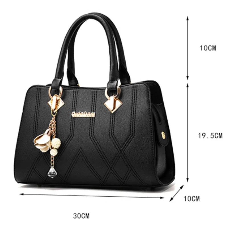 Bags for Women New Luxury Design Fashion Casual Wild Commuter Handbag Big Bag Shoulder Messenger Bag