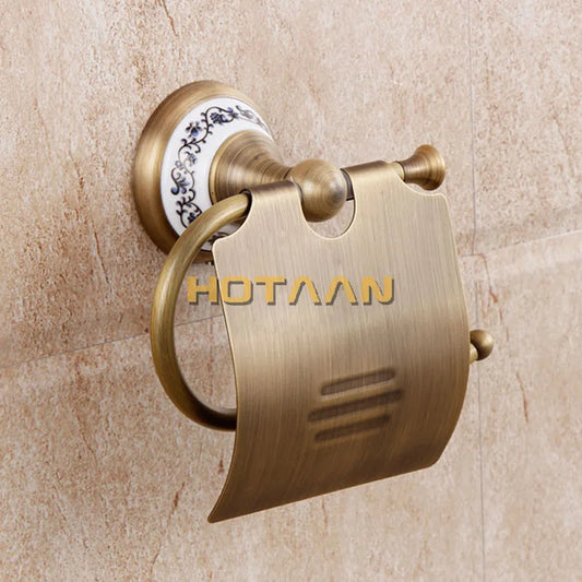 .,solid brass Bathroom Accessories Set,Robe hook,Paper Holder,Towel Bar,Soap basket,bathroom sets,YT-11500-A
