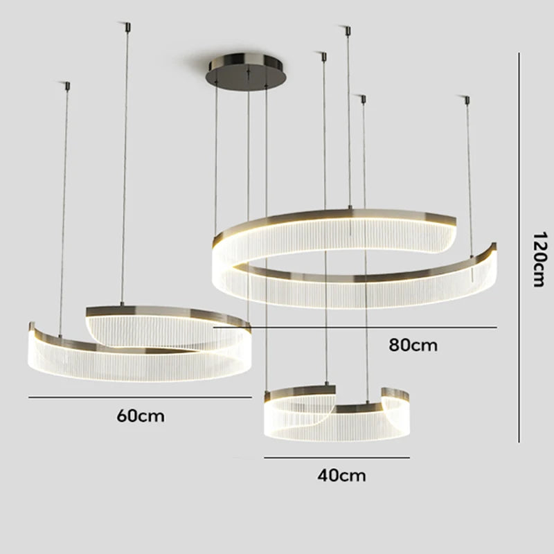 Modern home decor led lights pendant light lamps for living room led Chandeliers for dining room hanging light indoor lighting