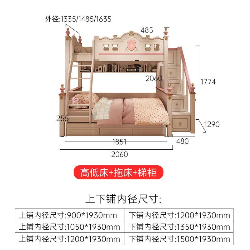 sliding loft bed frame with drawer storage modern luxury bases master bunk beds for kids white girl day bed bedroom furniture