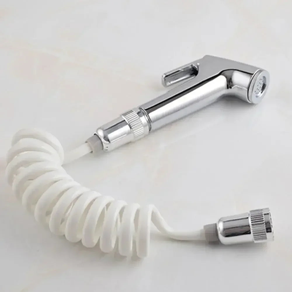Bathroom Toilet Shower Head Self Handheld Toilet Bidets Sprayer Set Wall Bracket Hand Bidet Faucet Cleaning