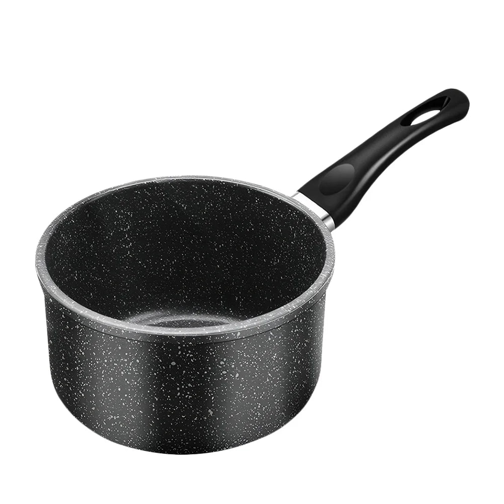 16/18/20cm Saucepan Non-Stick Milk Pan Induction Capable Soup Pot for Cooking Spaghetti Warming Milk Boiling Soup