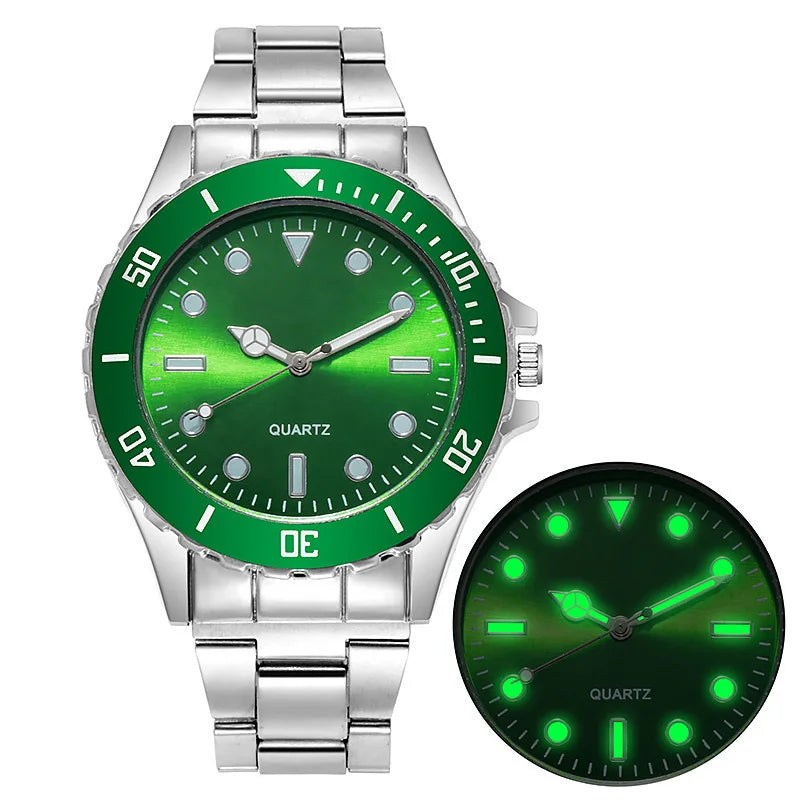 Business TOP Watch For Men Luxury Silver Water Resistant Diamond Luminous Digital Quartz Wristwatches Reloj Hombre Montre Clock
