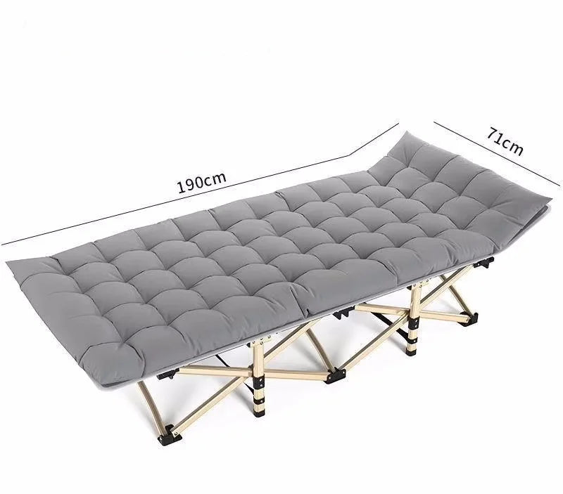Modern Portable Folding Bed For Camping Traveling Lunch Break Office Balcony Nap Recliner Sun Loungers Garden Furniture