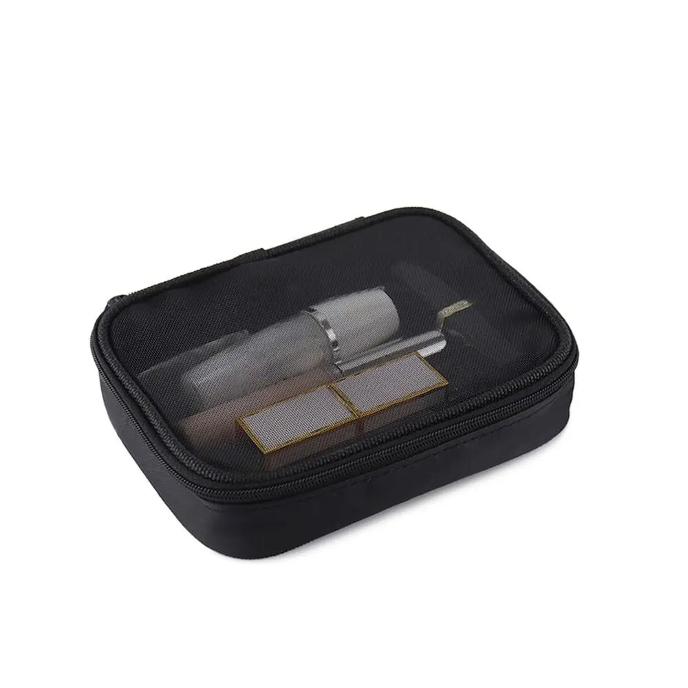Women Makeup Bag Women Solid Color Zipper Cosmetic Bag Mesh Transparent Casual Travel Portable Mini Wash Storage Bags