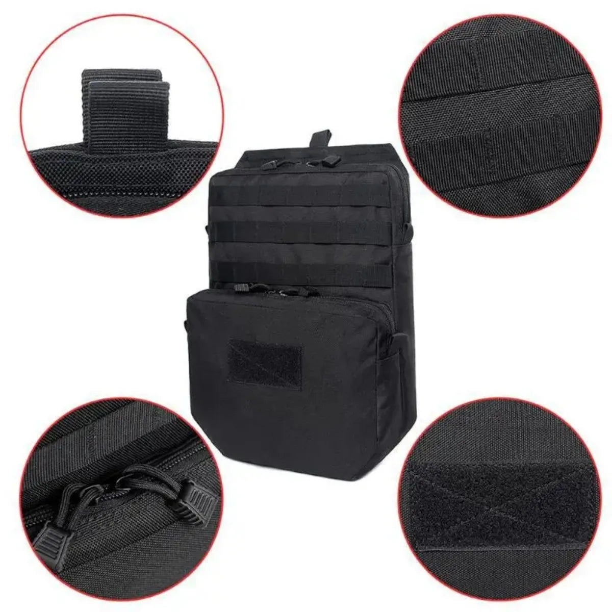 Outdoor Molle Bag Camping Hydration Backpack Hunting Equipment Vest EDC Accessories Nylon Hiking Traveling Survival Bag