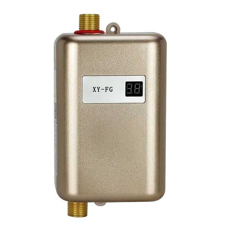 3800W Electric Water Heater, Mini Instantaneous Type, for Cleaning Kitchen, Bathroom, Hot Shower, Fast Heating