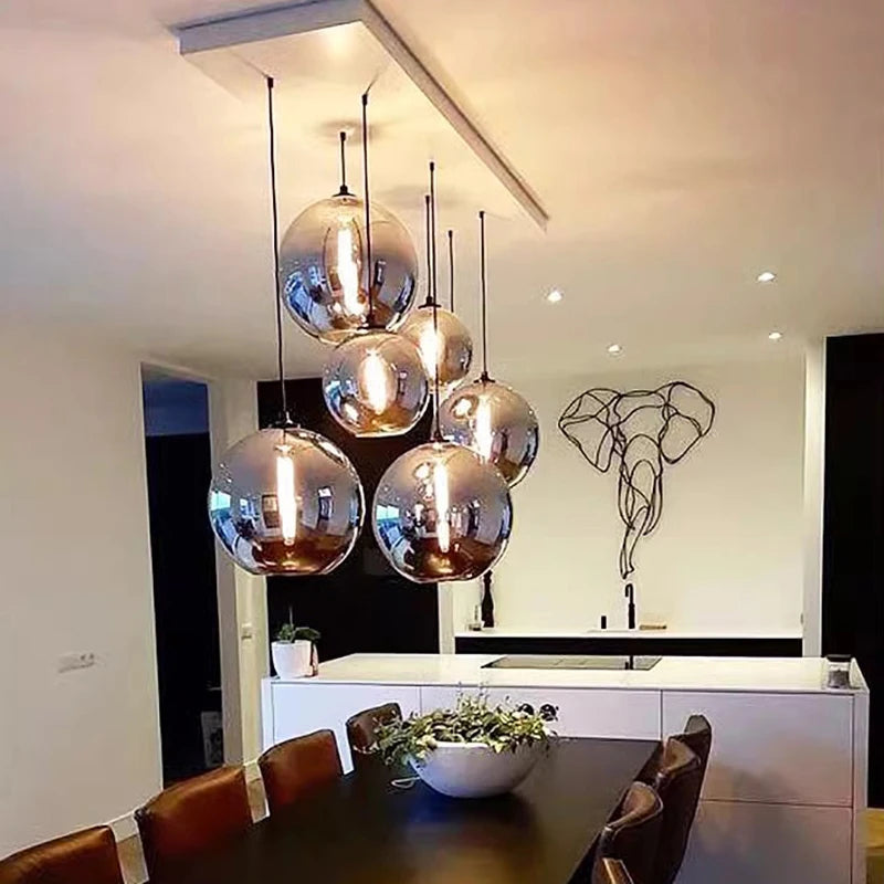 Modern Home Decor Led Lights Pendant Light Lamps for Living Room Chandeliers for Dining Room Hanging Light Indoor Lighting