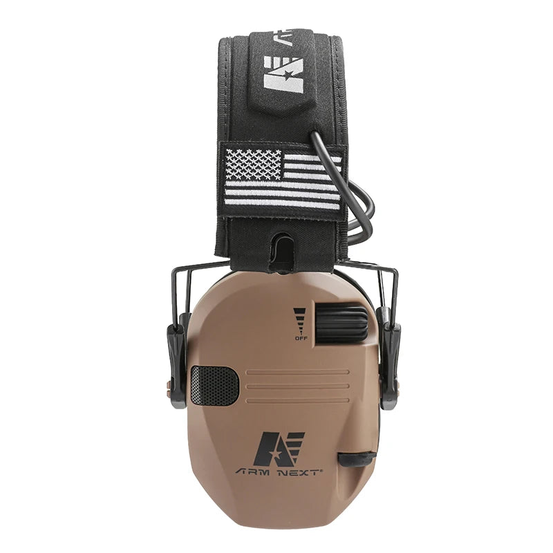 Active Helmet Mounted Earmuffs For Shooting Electronic Hearing Protection Ear Protect Noise Reduction Active Hunting Headphone