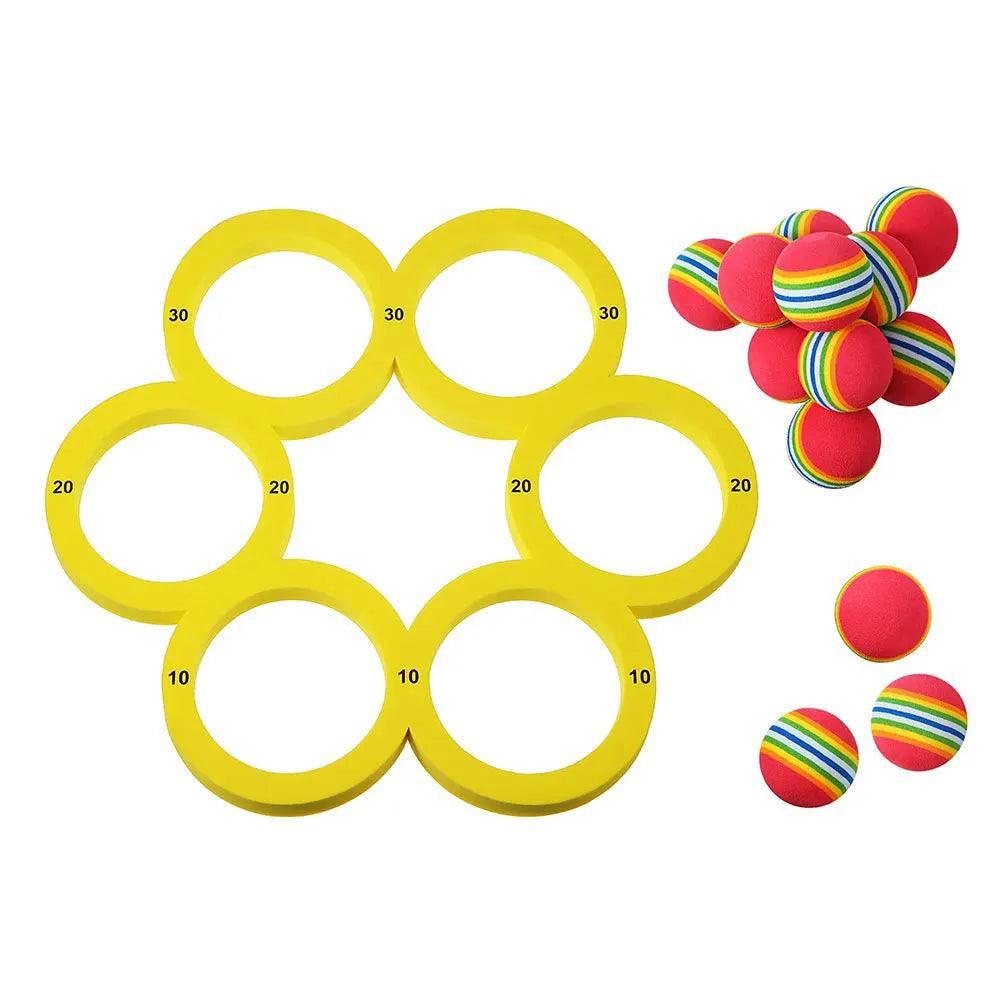 Pool Fun Splash Water Sports Floating Pool Game Set Durable EVA Material, Random Color Ball, Perfect for Summer Fun