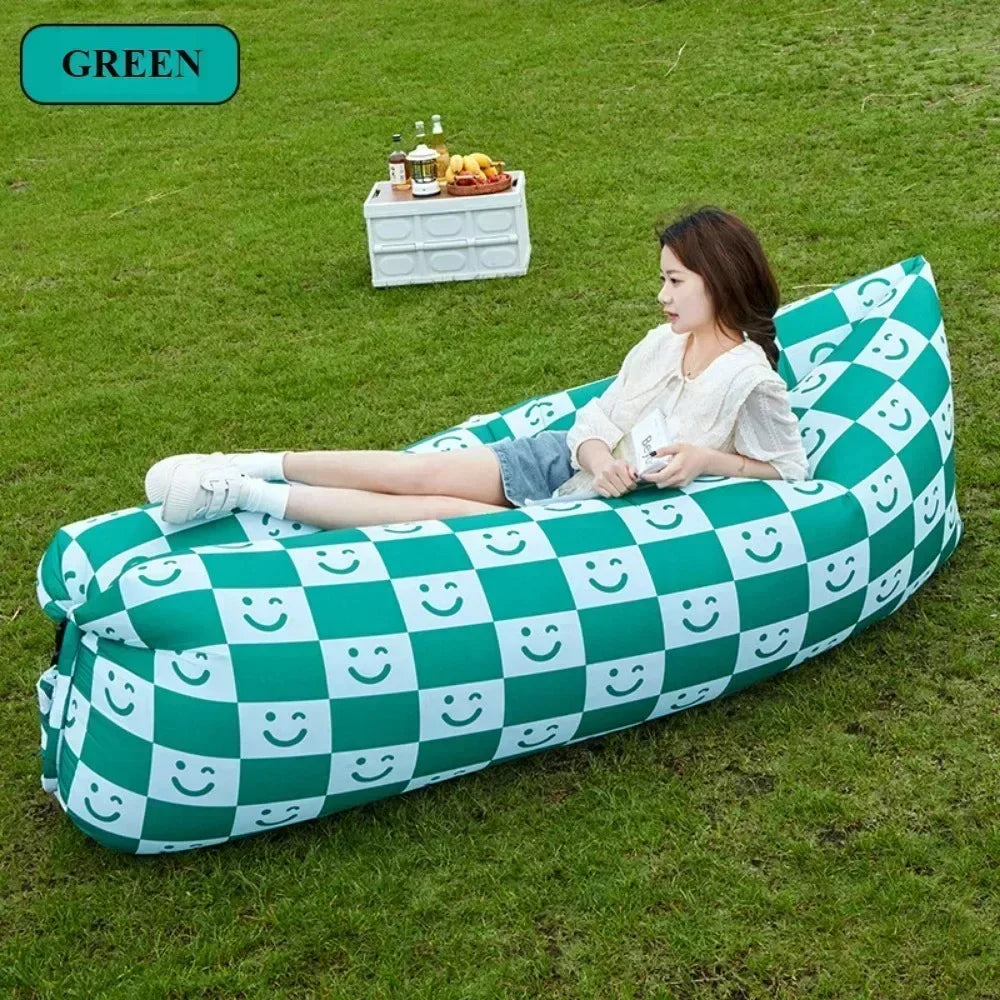 Outdoor Non Inflatable Sofa Campsite Portable Sofa Picnic Outdoor Reclining Sofa Portable High Load-bearing Sofa Minimalist Sofa