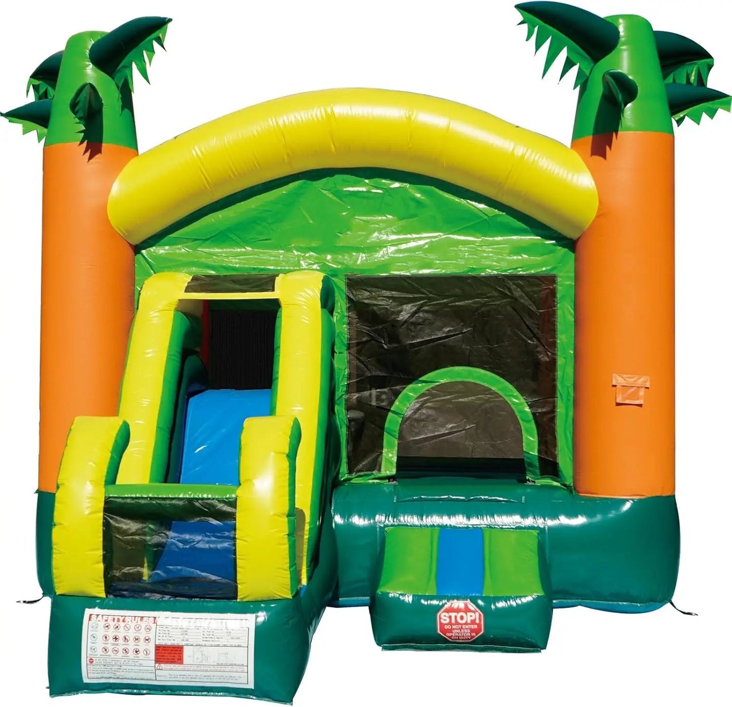 Inflatable Bounce House with Slide for Big Kids,Large Jumping Area,100% PVC Commercial Material,Outdoor Large 17'x 13' x 12'