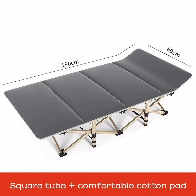 Modern Portable Folding Bed For Camping Traveling Lunch Break Office Balcony Nap Recliner Sun Loungers Garden Furniture