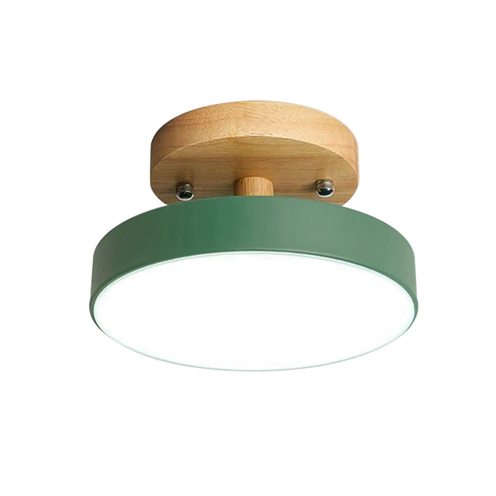 LED Indoor Ceiling Light Flush Mount Dimmable Energy Saving Protect Eyes Easy Installation for Bedroom Bathroom Corridor