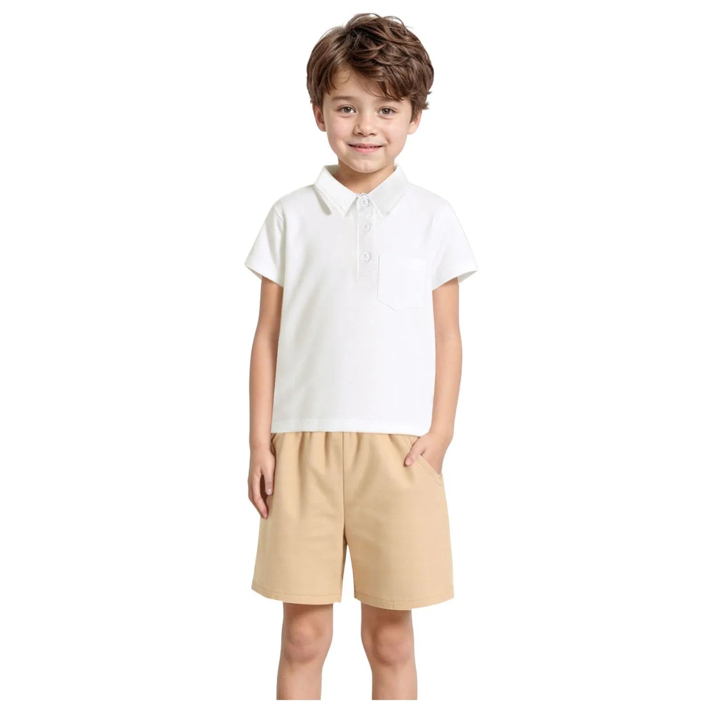 Going Home Outfit for Baby Toddler Boy Clothing Short Sleeve Drawstring Waist Shorts Little Boys Summer Baby Elephant Stuff Boy