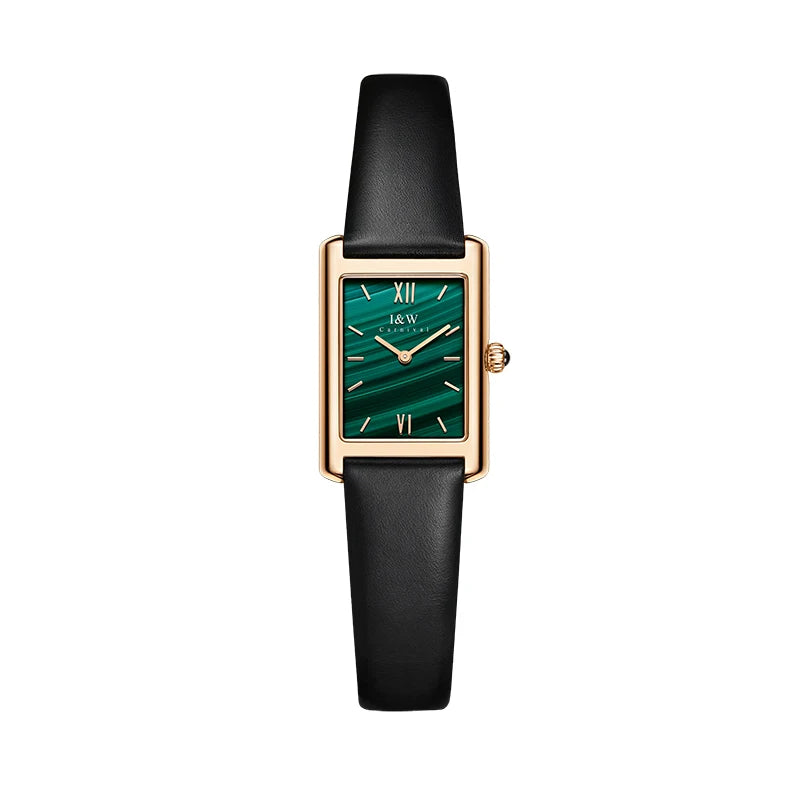 Zegarek Damski Switzerland Made Quartz Watch for Women IW Fashion Women's Watches Sapphire Leather Waterproof Lady Dress Watch