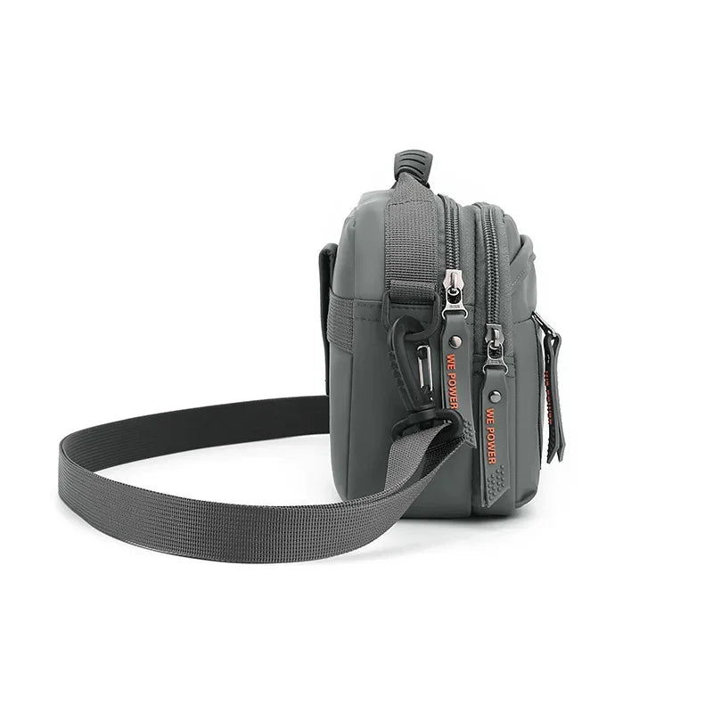 Men's Casual Messenger Bag Outdoor Small Shoulder Bag Multifunctional Travel Waist Bag Hanging Bag Crossbody Bags for Men