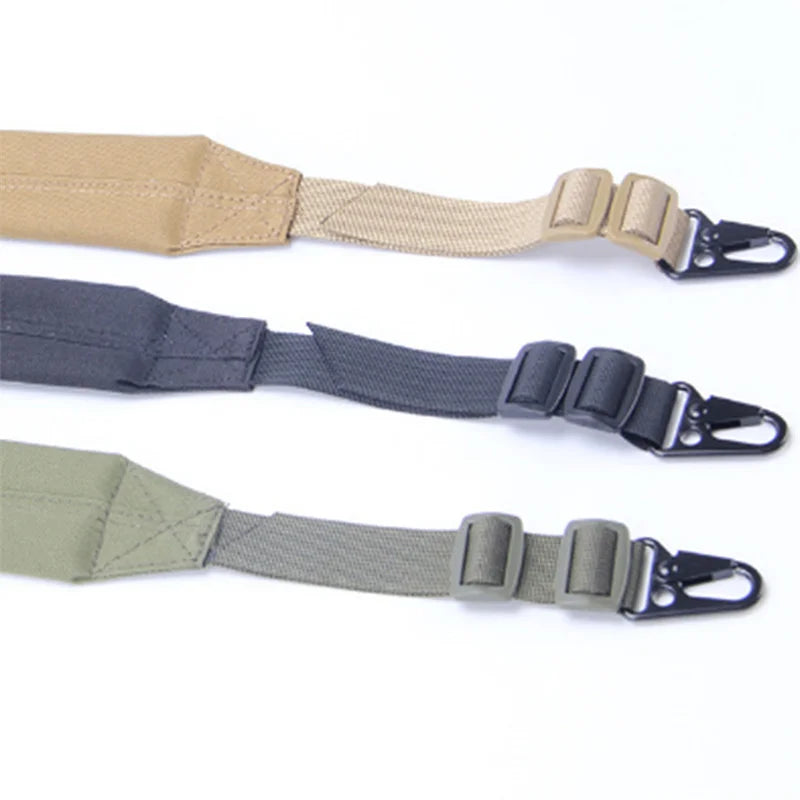 Hunting Rifle Tactical Sling Removable 2 Point Padded Combat Modular Shooting Equipment MC Strap Accessories