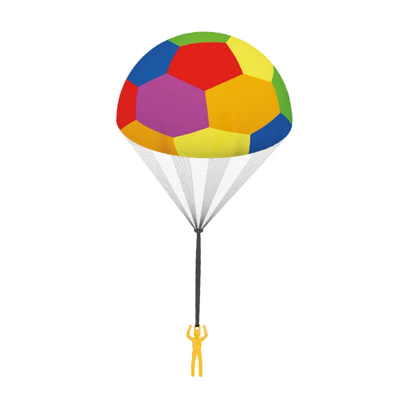 Hand Throw Parachute Army Man Flying Toys for Kids Tangle Free Throwing Toy Parachute kids Outdoor Toys