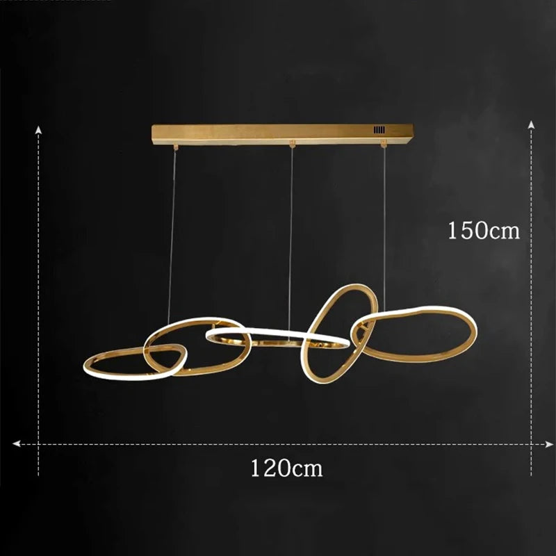 Modern home decor led lights pendant light lamps for living room Chandeliers for dining room hanging light indoor lighting