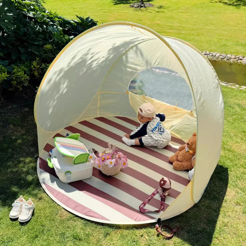 Tent Outdoor Portable Folding One-Click Open and Close Camping Tent Sunscreen Waterproof Picnic Sunshade Beach Tent