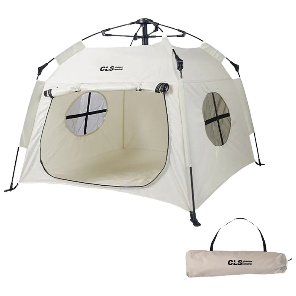 Fully Automatic Folding Pet Tent Rain Sun Protection Portable Cat Dog Camping Tent Foldable Cat Dog Shelter for Indoors/Outdoors