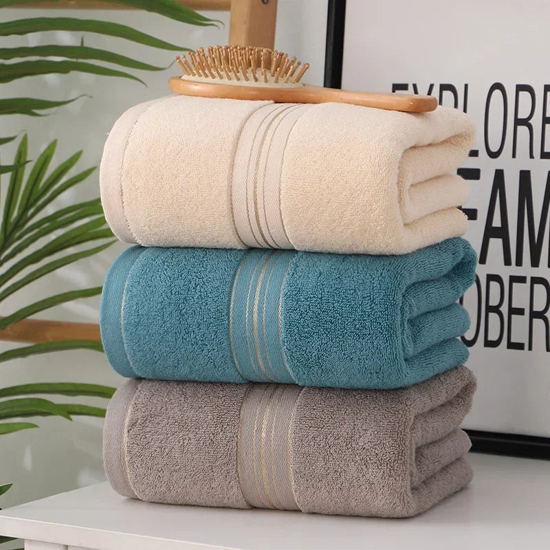 Bathrooms Accessories Sets 1 Pc 70x140cm Towels Bathroom Absorbent Soft General Purpose Comfortable Soft Bath Towel Hotel
