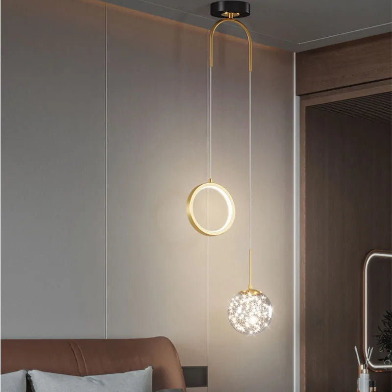 Modern LED Chandelier Living Room Bedroom Kitchen Nordic Gorgeous Firefly Lamp Home Indoor Lighting luxurious Decor Hanging Lamp