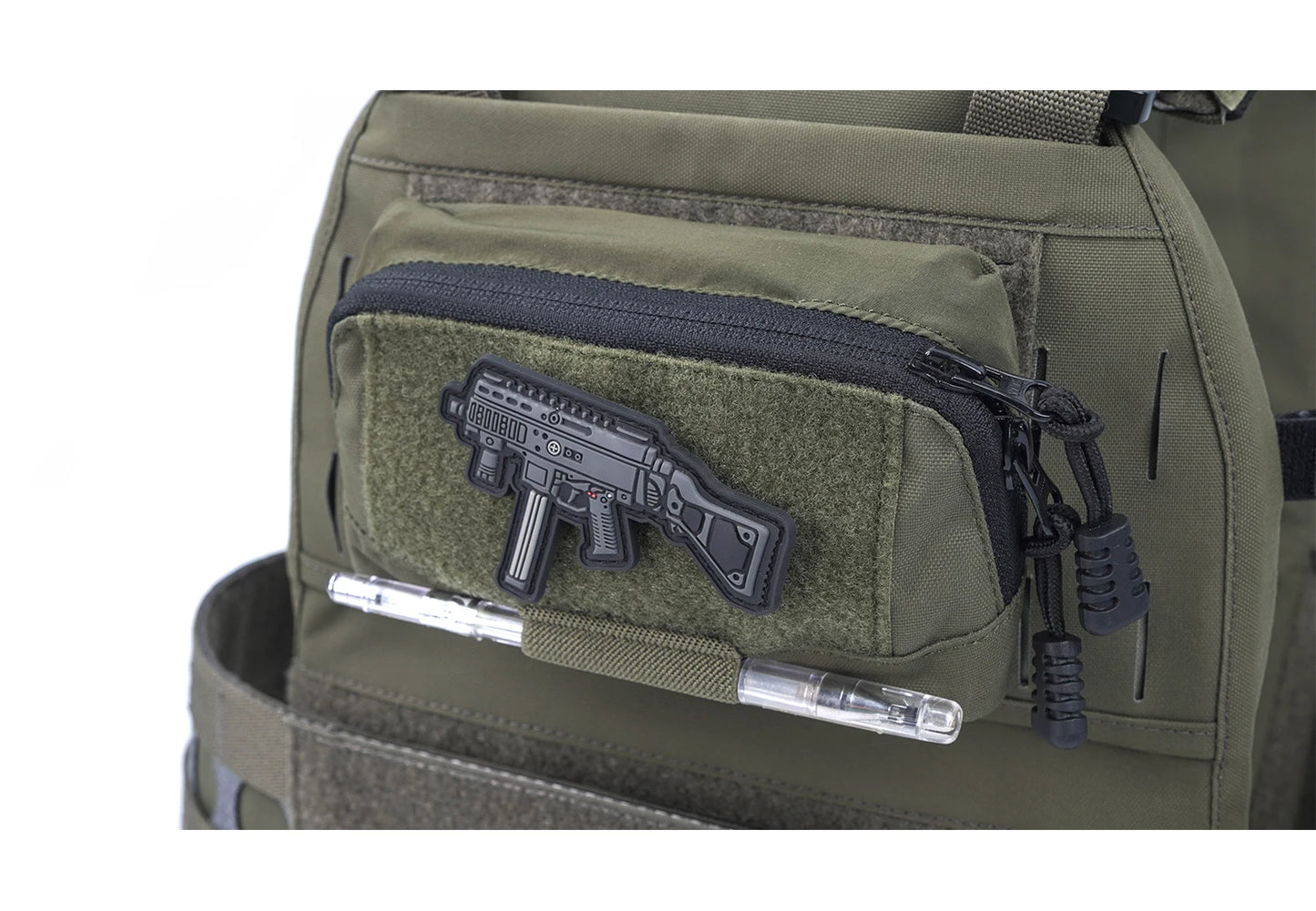 Tactical Hunting Molle Map Pouch Camping Equipment Ferro Concepts Airsoft Edc Bag Admin Panel Camping Accessories Outdoor Sports