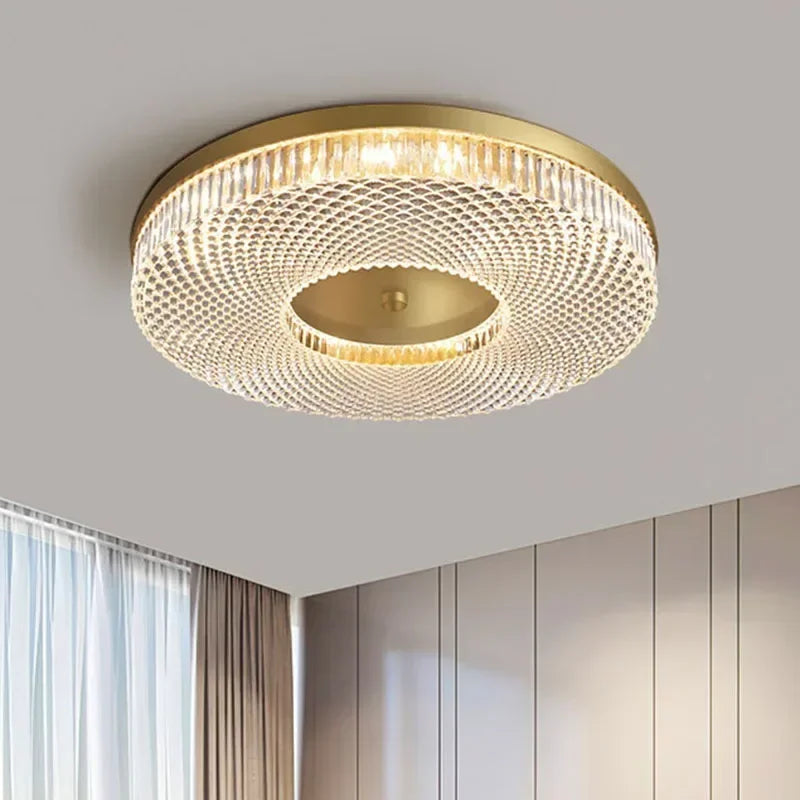 Modern Minimalist LED Circular Acrylic Ceiling Light Bedroom Living Room Dining Room Home Decoration Lighting