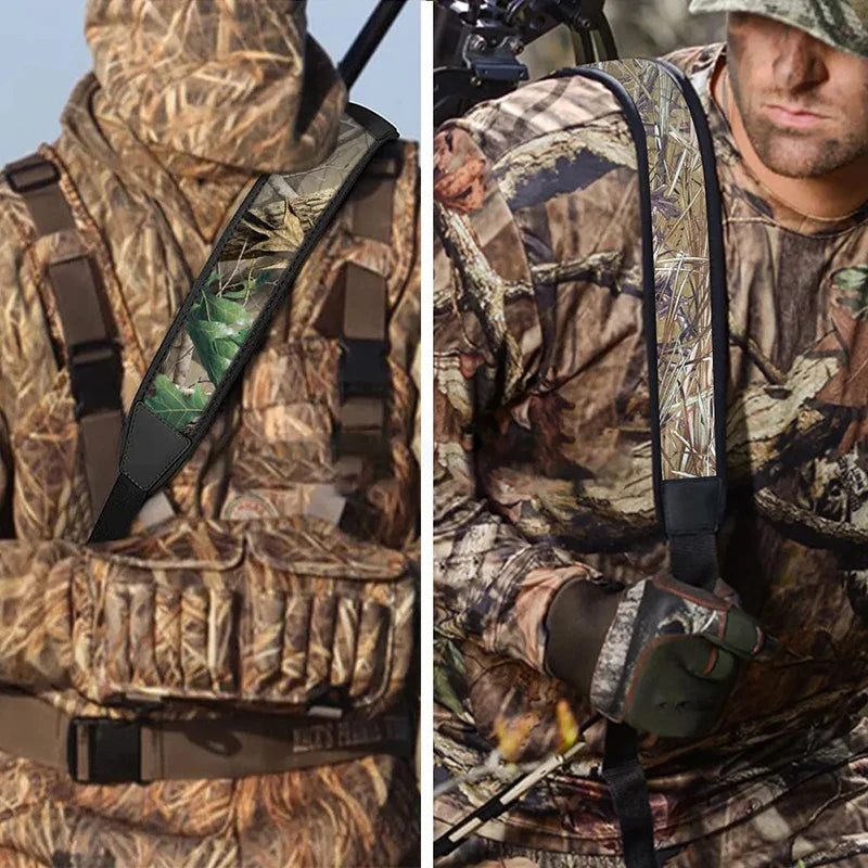 Hunting Holsters 2-point Harness with Swivels Durable Shoulder Pads Shoulder Strap Length Nylon Adjustable Shoulder Straps