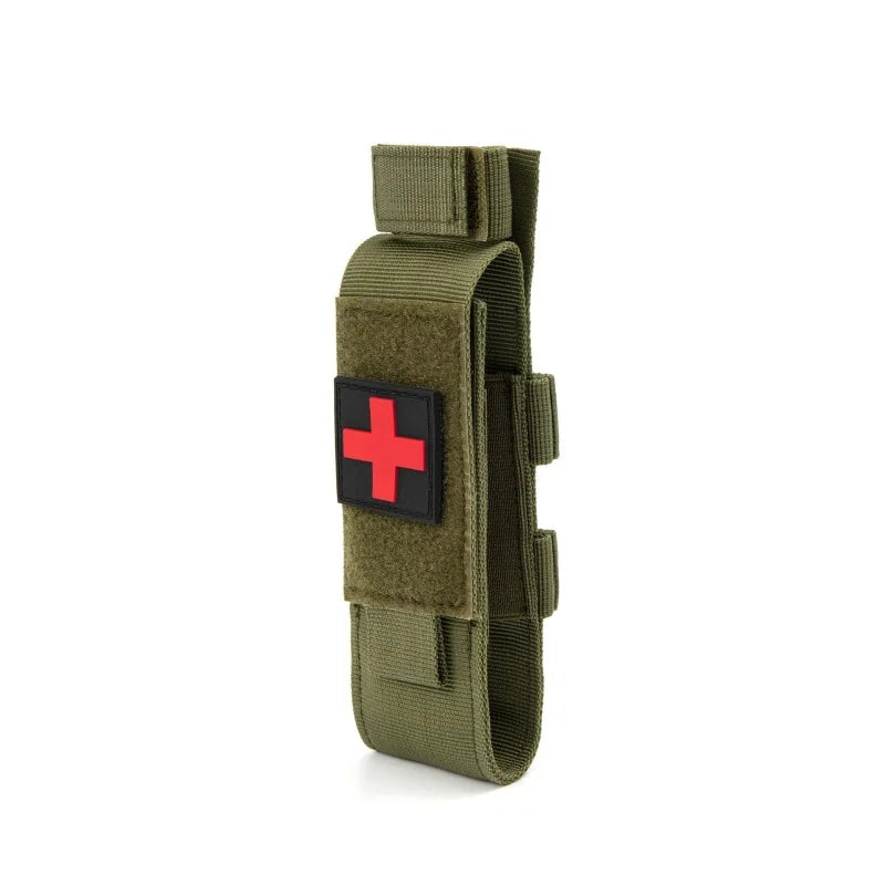 Tactical Emergency Tourniquet Pouch And Medic Shears Pouch Outdoor Hunting Knife Holster Outdoor Emergency Equipment
