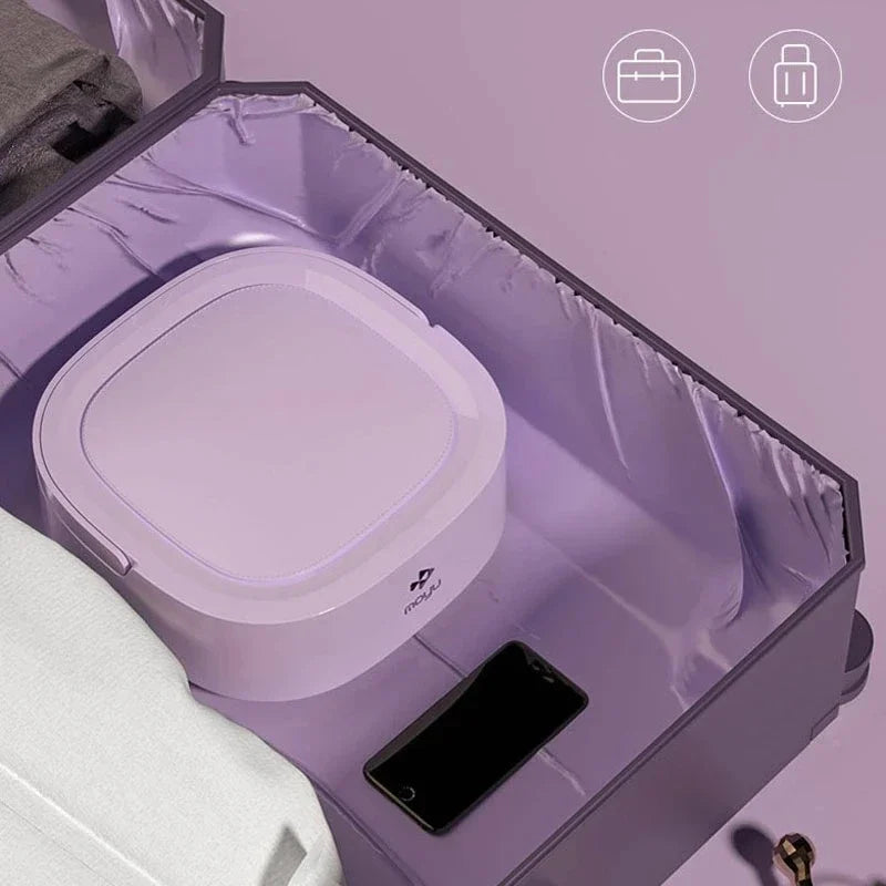 Xiaomi Moyu Mini Washing Machine Portable Folded Cleaning Machine Laundry Machine Underwear Sock Baby Clothes Cleaner for Travel
