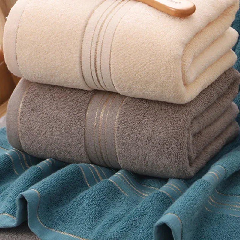 Bathrooms Accessories Sets 1 Pc 70x140cm Towels Bathroom Absorbent Soft General Purpose Comfortable Soft Bath Towel Hotel