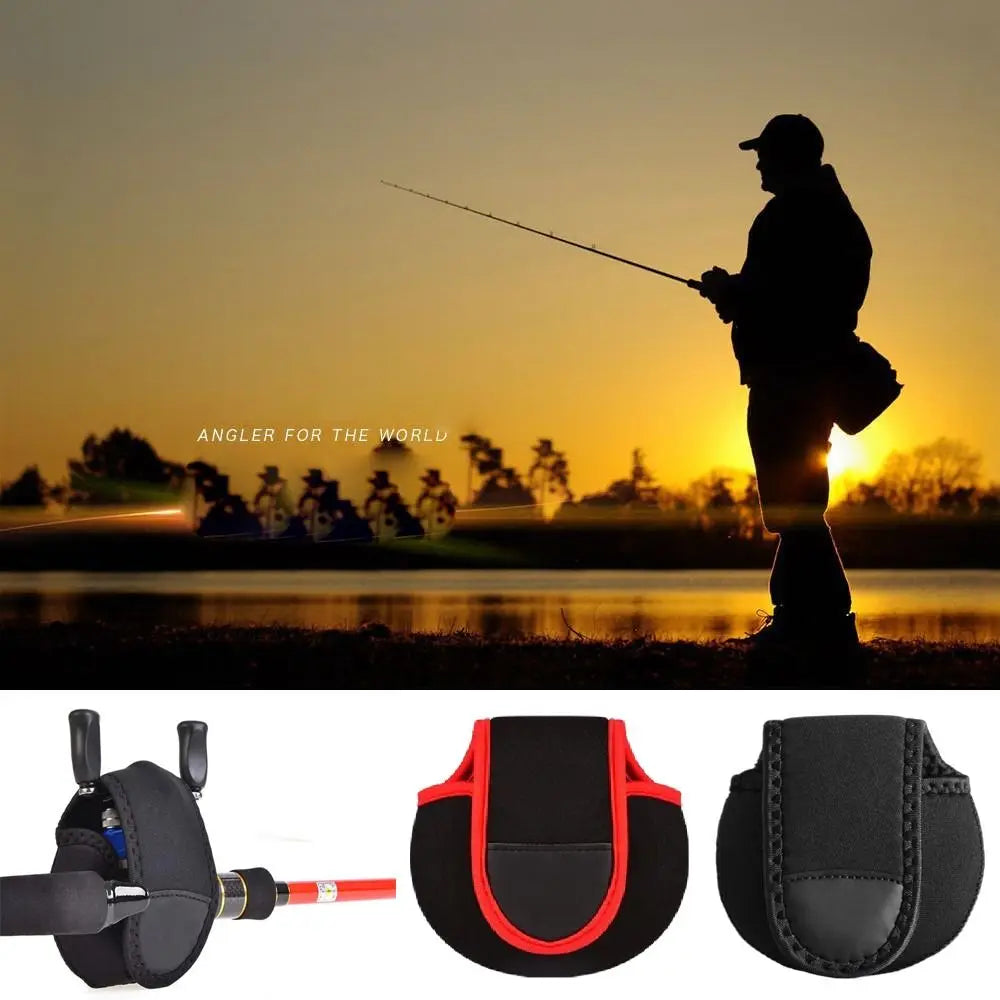 Protective Cover Fishing Reel Bag Drum Storage Bag Tackle Accessories Spinning Fishing Reel Cover Fishing Reel Bag