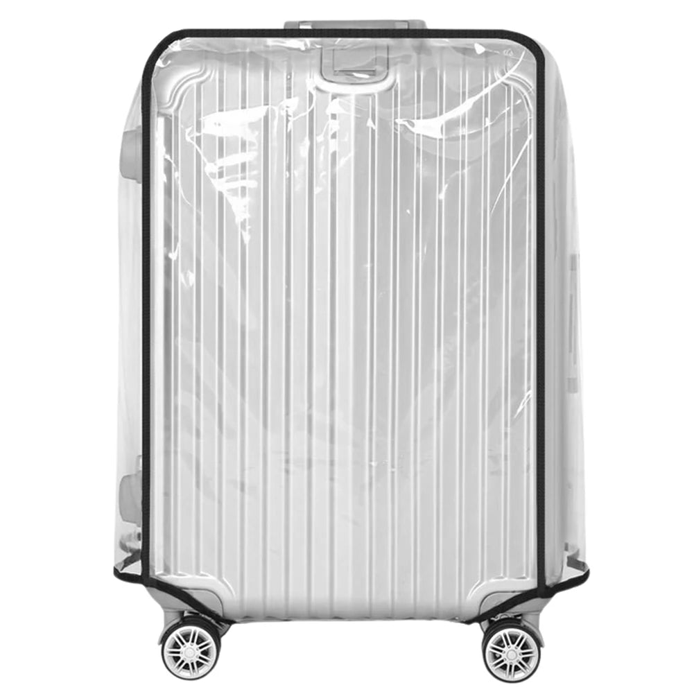 20-30inch Clear Suitcase Cover Protector Transparent Travel Luggage Protector PVC Suitcase Cover Protectors for Wheeled Suitcase