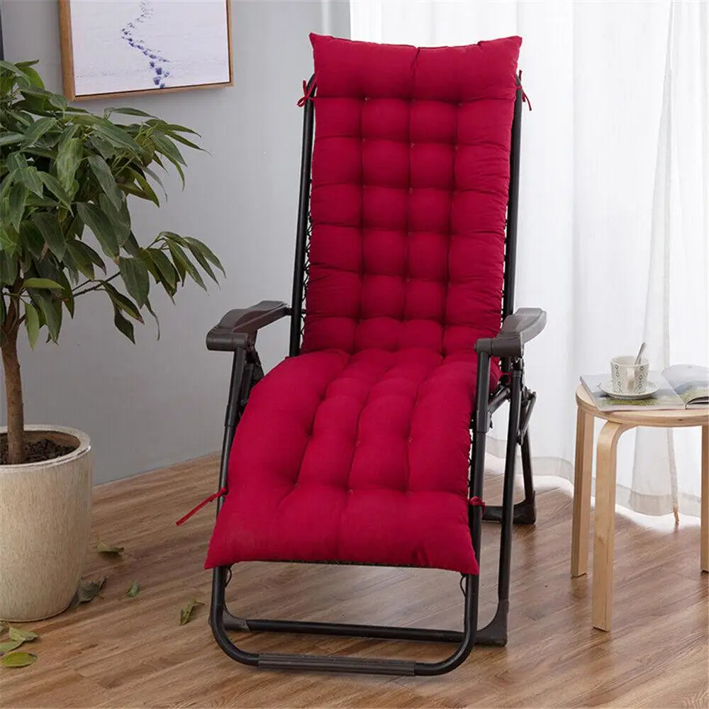 Rocker Chair Cotton Cushion Four Seasons Thick Bench Cushion Replacement Cotton Garden Outdoor Chair Cushion