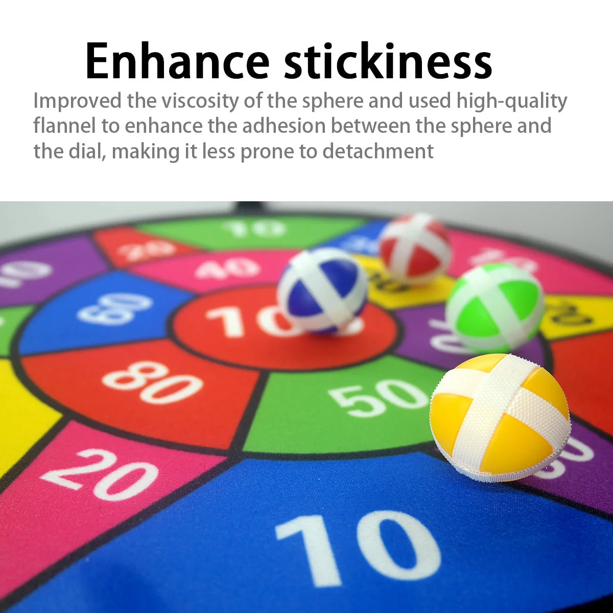 12 Sticky Ball Dart Plate Set - Foldable, Convenient to Carry, Indoor/Outdoor Sports Fun Party Game Toys, Parent Child Game Toys